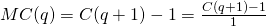 MC(q)=C(q+1)-1=\frac<C(q+1)-1></p>
<p>