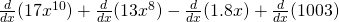 \frac</p>
<p>(17x^)+\frac(13x^)-\frac(1.8x)+\frac(1003)