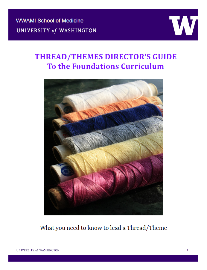 Cover image for Thread/Themes Director's Guide