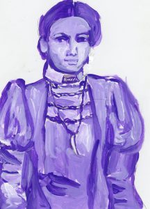 Portrait of Catherine Montgomery by Kane McIntyre