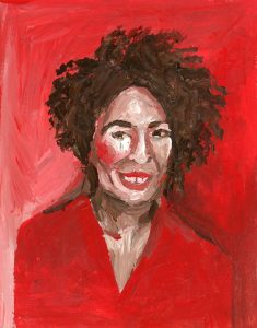 Portrait of Ijeoma Oluo by Violet Depintrix