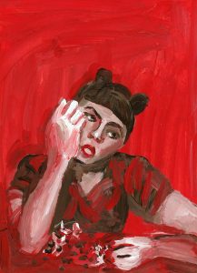 Portrait of Monyee Chau by Violet Depintrix