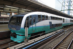 Photo of a commuter train