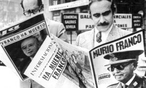 Portadas prensa muerte de Franco