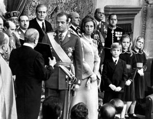 Proclamación de Don Juan Carlos como Rey de España Madrid, 22.11.1976