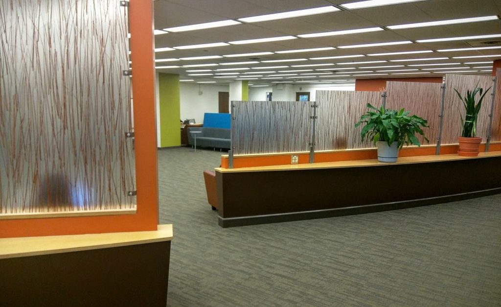 study area in health sciences library