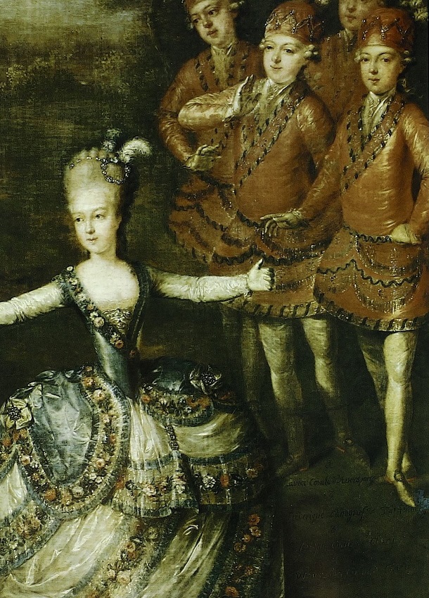 Style Evolution of Marie Antoinette – La France Sauvée ou le Tyran