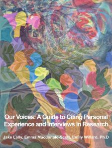 Our Voices: A Guide to Citing Personal Experience and Interviews in Research book cover