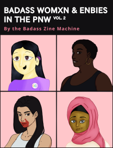 Badass Womxn and Enbies in the Pacific Northwest Volume 2 book cover