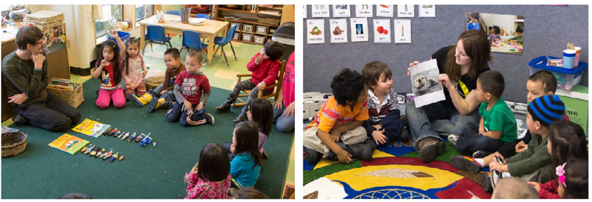 A group of children sitting on the floor Description automatically generated