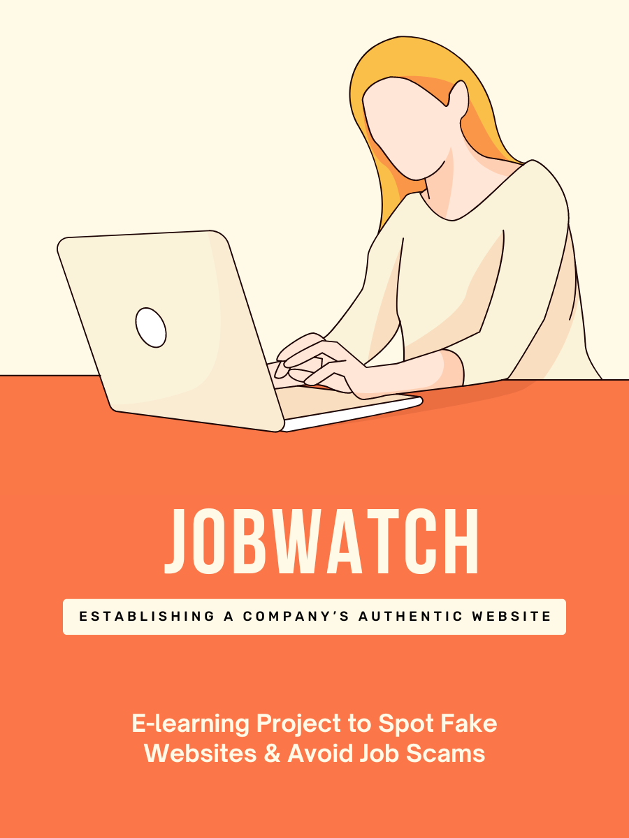 Cover image for JobWatch: Establishing a Company's Authentic Website