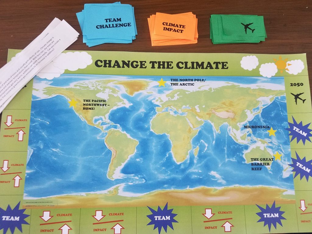 Climate change the board game