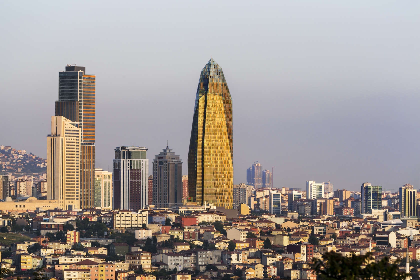 Tall buildings in the Istanbul skyline