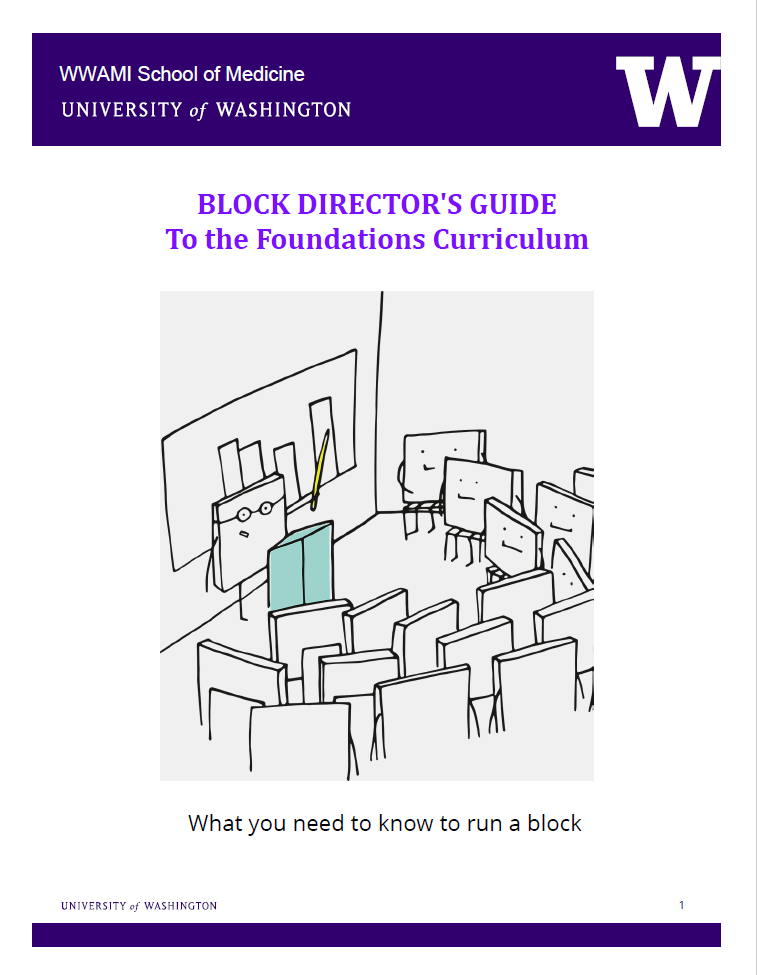 Cover image for Block Director’s Guide to Foundations Curriculum